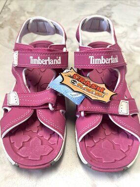 Timberland Big Girl's Sandals Size 6 Pink Adventure Seeker 2-Strap Hiking NEW